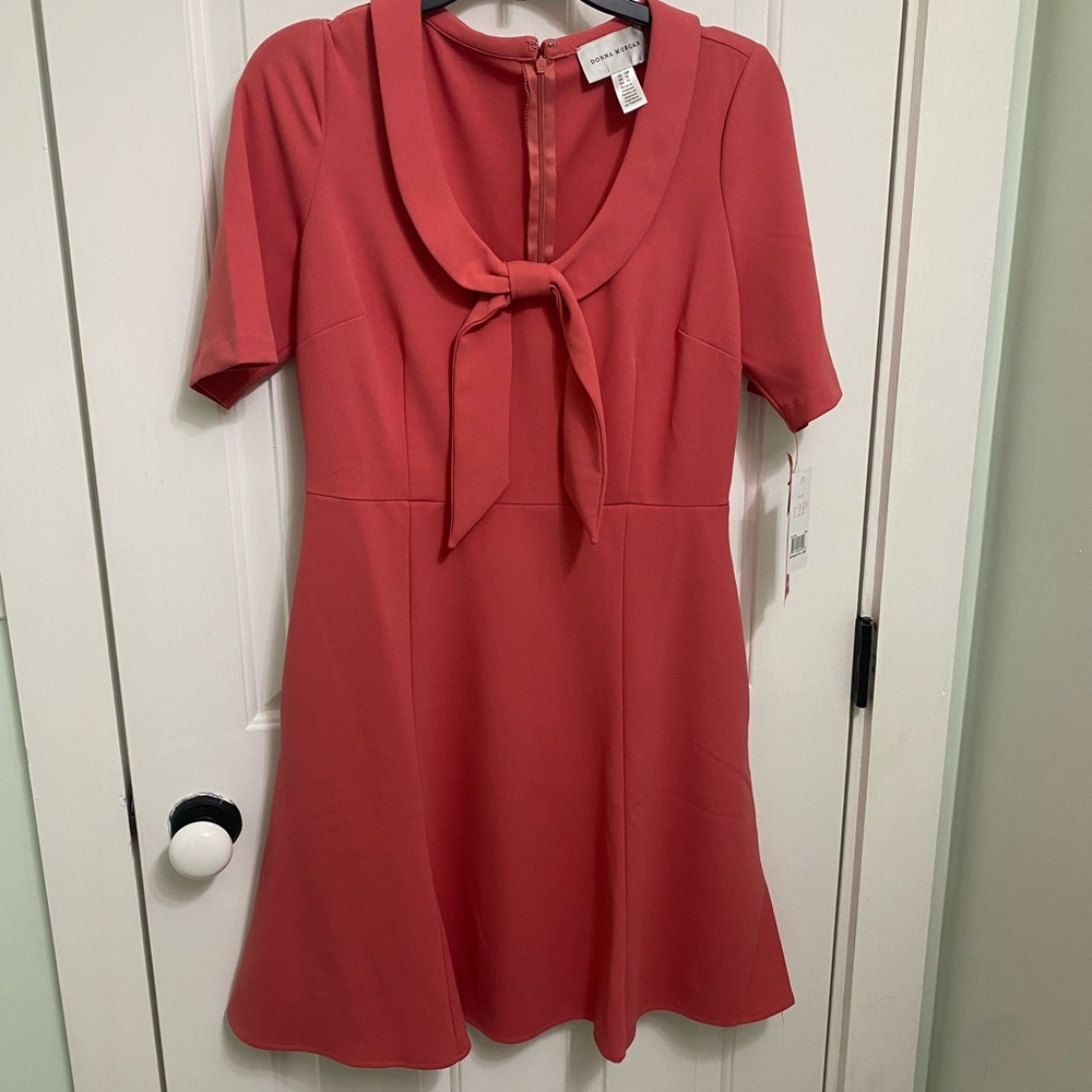 Donna Morgan pink dress size 12P NWT